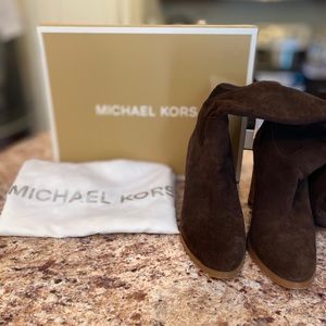 MICHAEL by Michael Kors Suede Thigh High Boots